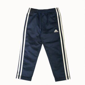Adidas boy's track pants navy blue size 4T
